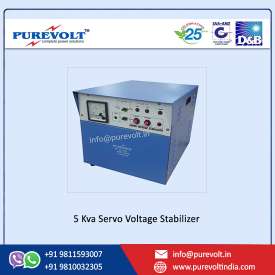 5 kva servo stabilizer