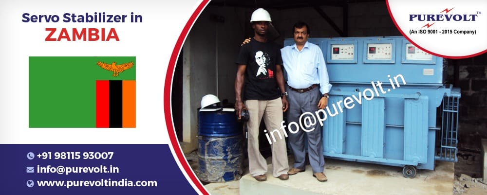 Servo Voltage Stabilizer supplier in Zambia 