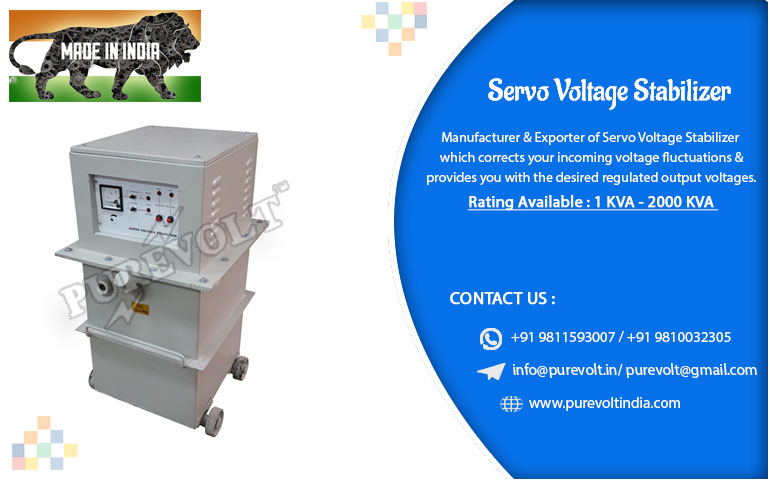 1 Phase Servo Stabilizer