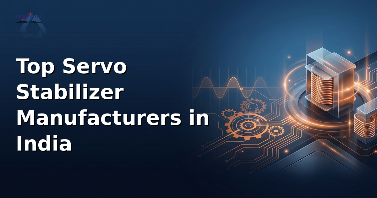 Top servo stabilizer manufacturers in India: comparison of certifications, KVA range, and export credentials