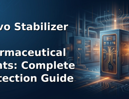 cover servo stabilizer for pharmaceutical plants