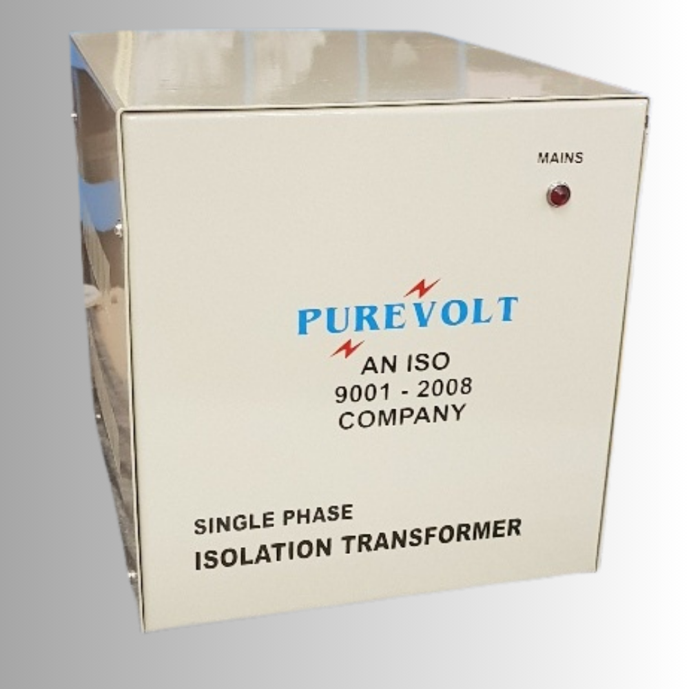 Single Phase Isolation Transformer - Purevolt India